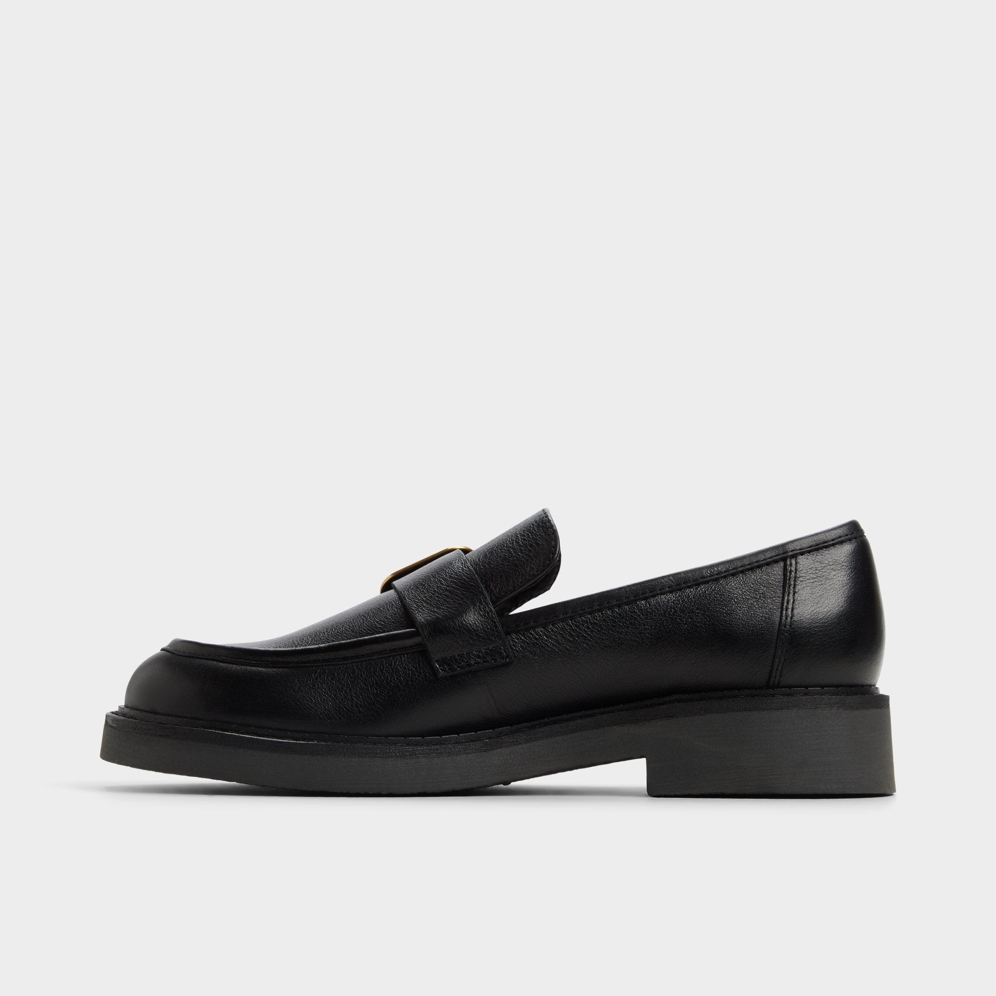 ALDO Kalya mocassins cuir boucle dorée