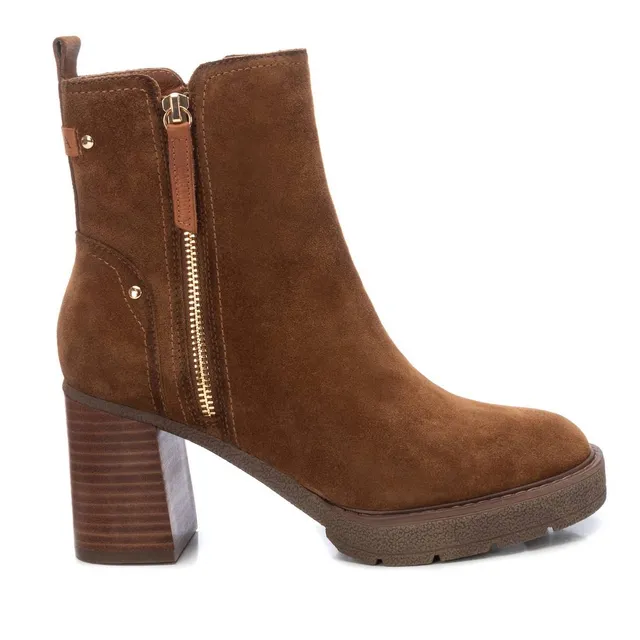 Carmela 16185802 bottine suède marron talon 8 cm