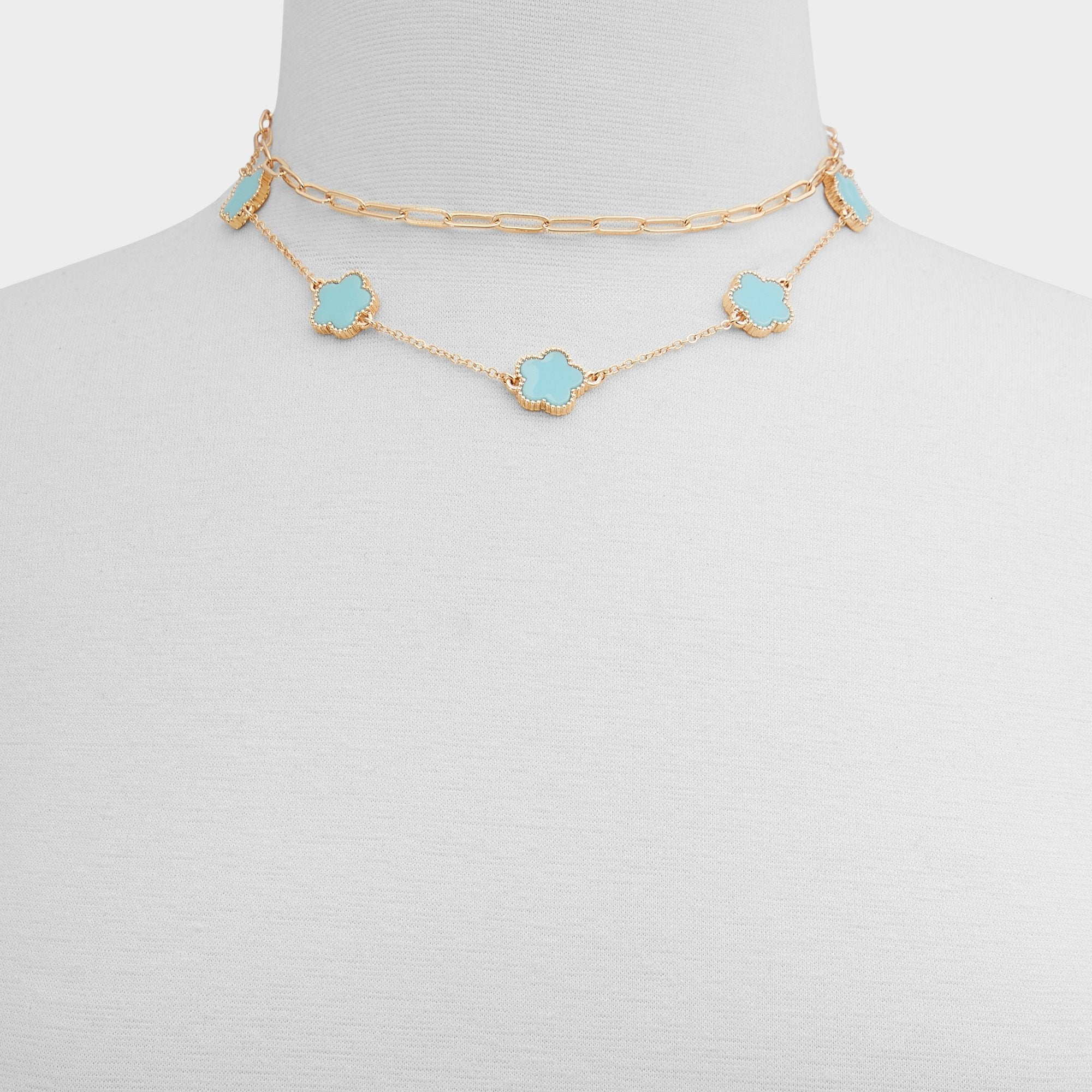 ALDO Feelinblue collier superposé doré