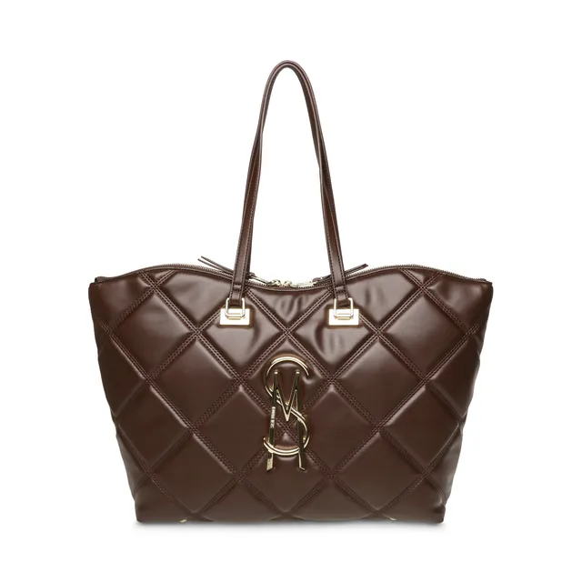 Steve Madden Bvuse sac cabas marron choc/gld synthétique