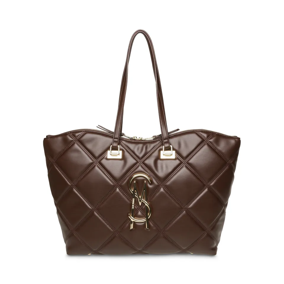Steve Madden Bvuse sac cabas marron choc/gld synthétique