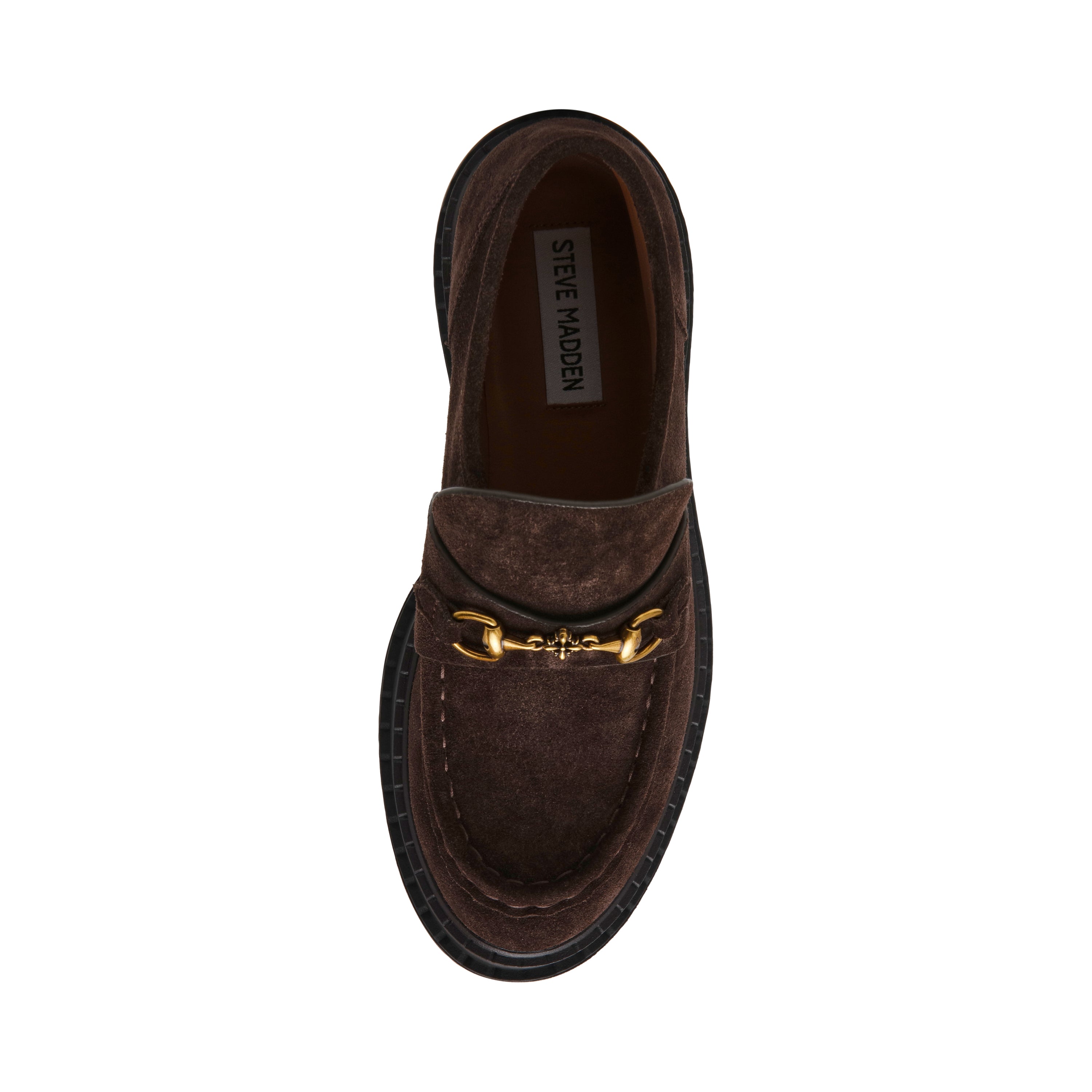 Steve Madden Pippa ballerines marron daim 2 cm