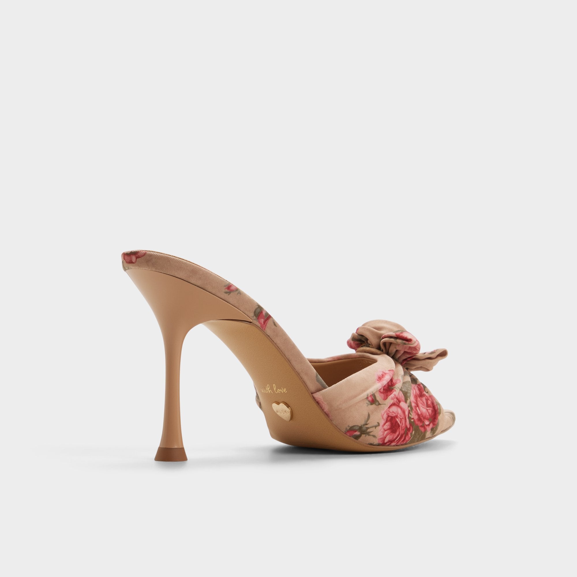 ALDO Rosalina mules satin fleuri à talon