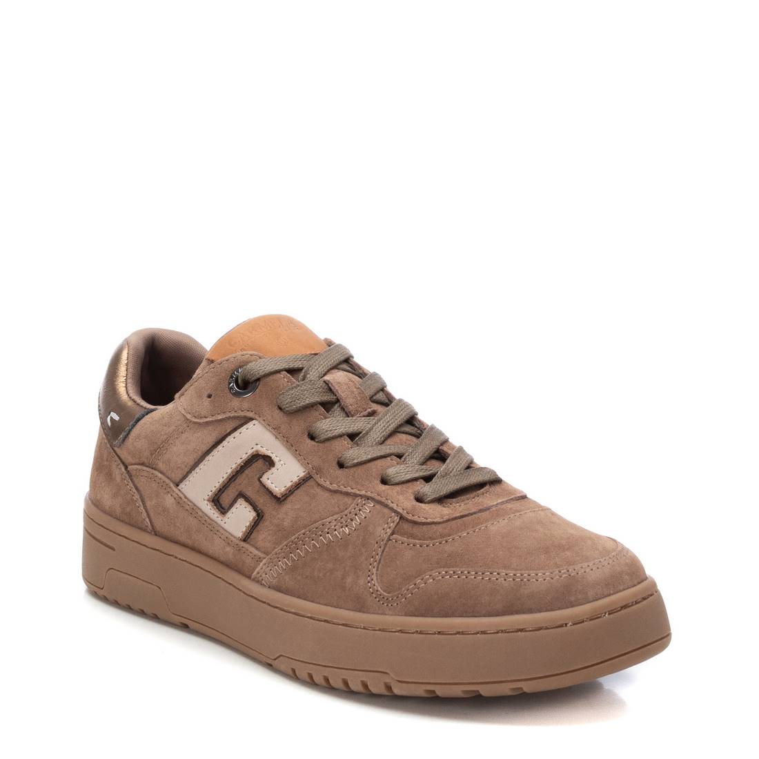 Carmela 16180604 basket cuir marron