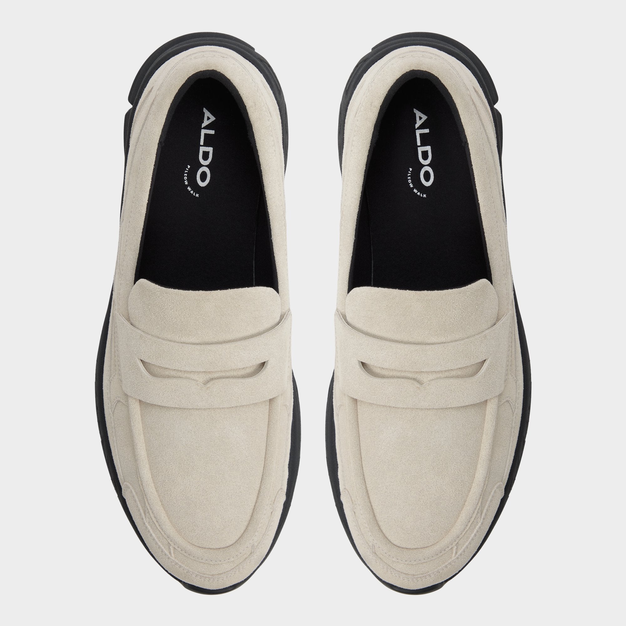ALDO Loafersnkr sneakers slip-on toile écrue