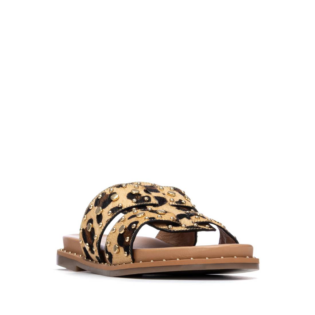 Carmela 16320203 sandale cuir léopard 35-41