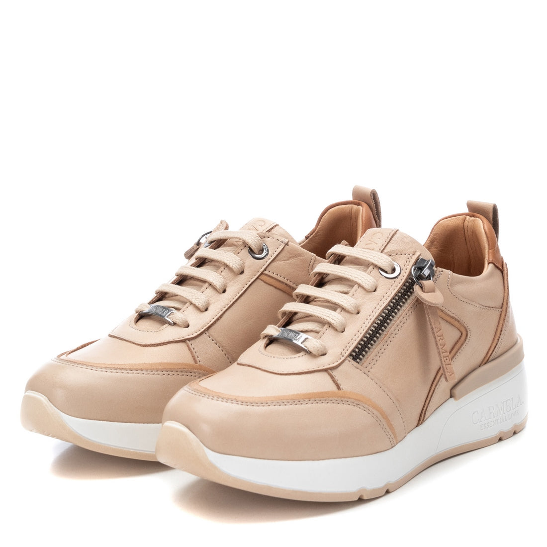 Carmela 16020807 basket femme marron cuir