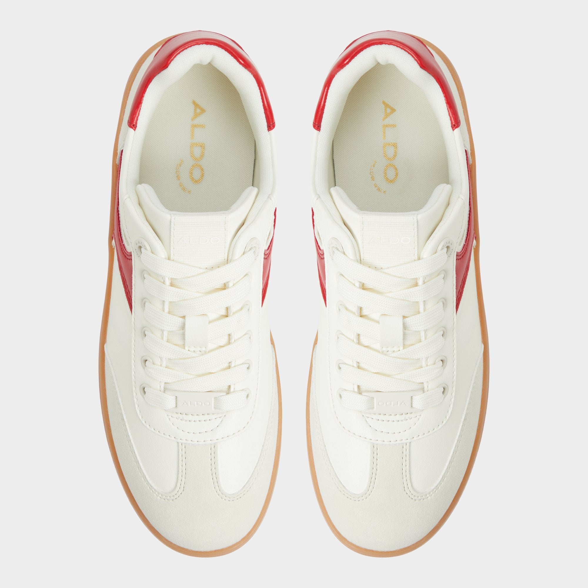 ALDO Erilg baskets basses détail rouge