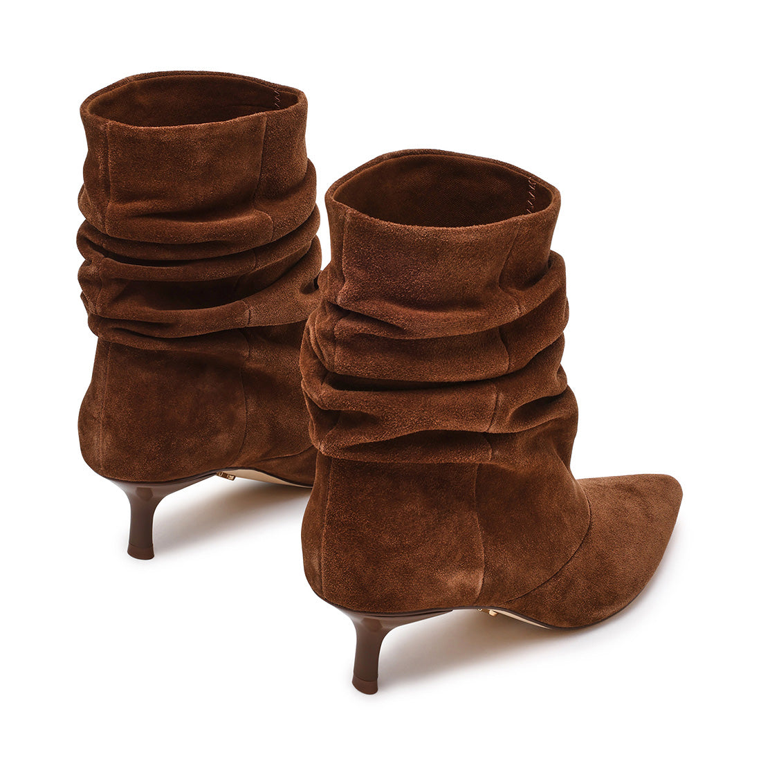 Steve Madden Flux bottines daim châtaigne talon 4 cm