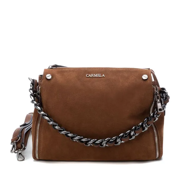 Carmela 18602105 Sac Femme Marron Chaîne 24x33cm