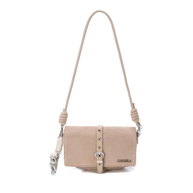 Carmela 18604701 sac cuir camel bandoulière 23 cm
