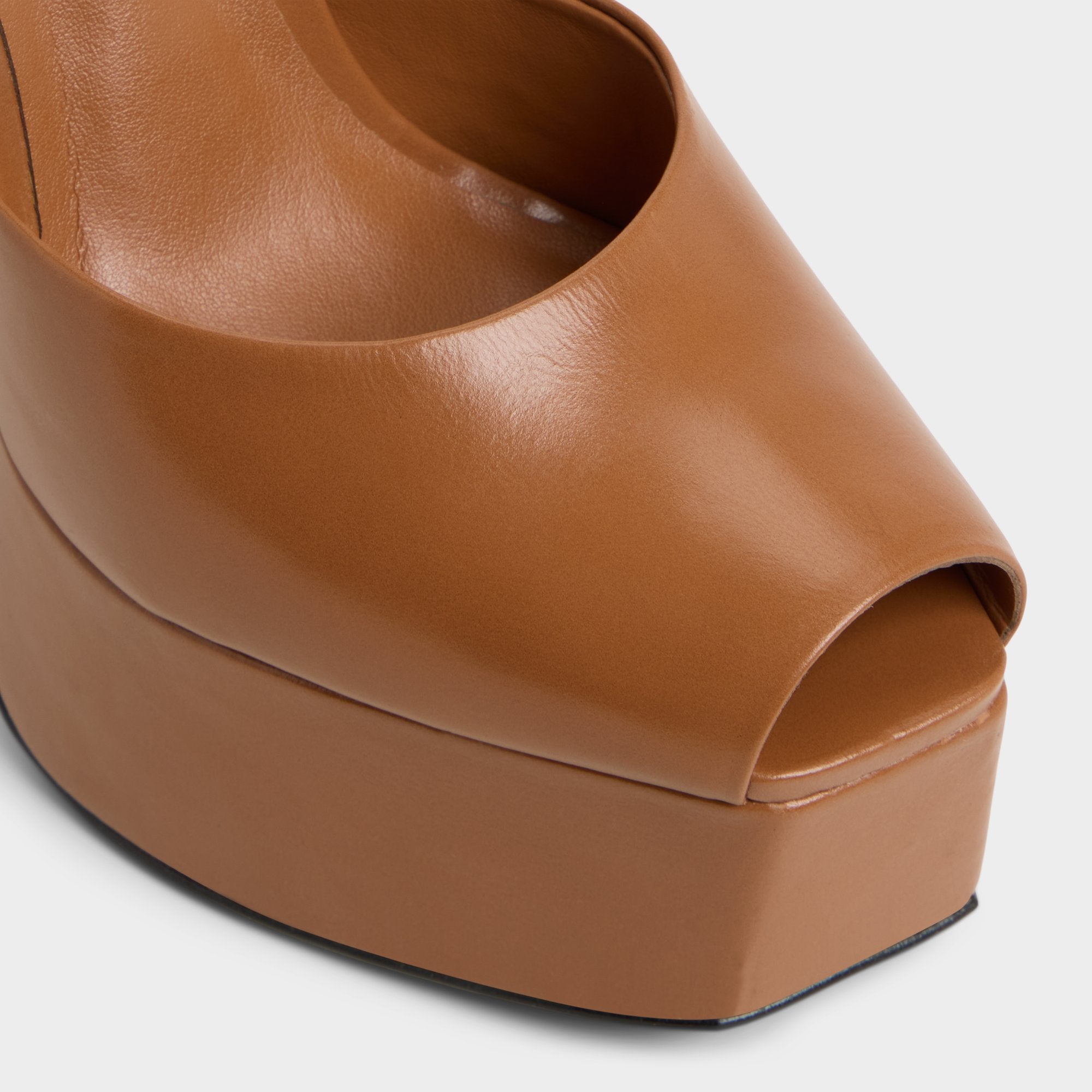ALDO Thalina escarpin marron plateforme