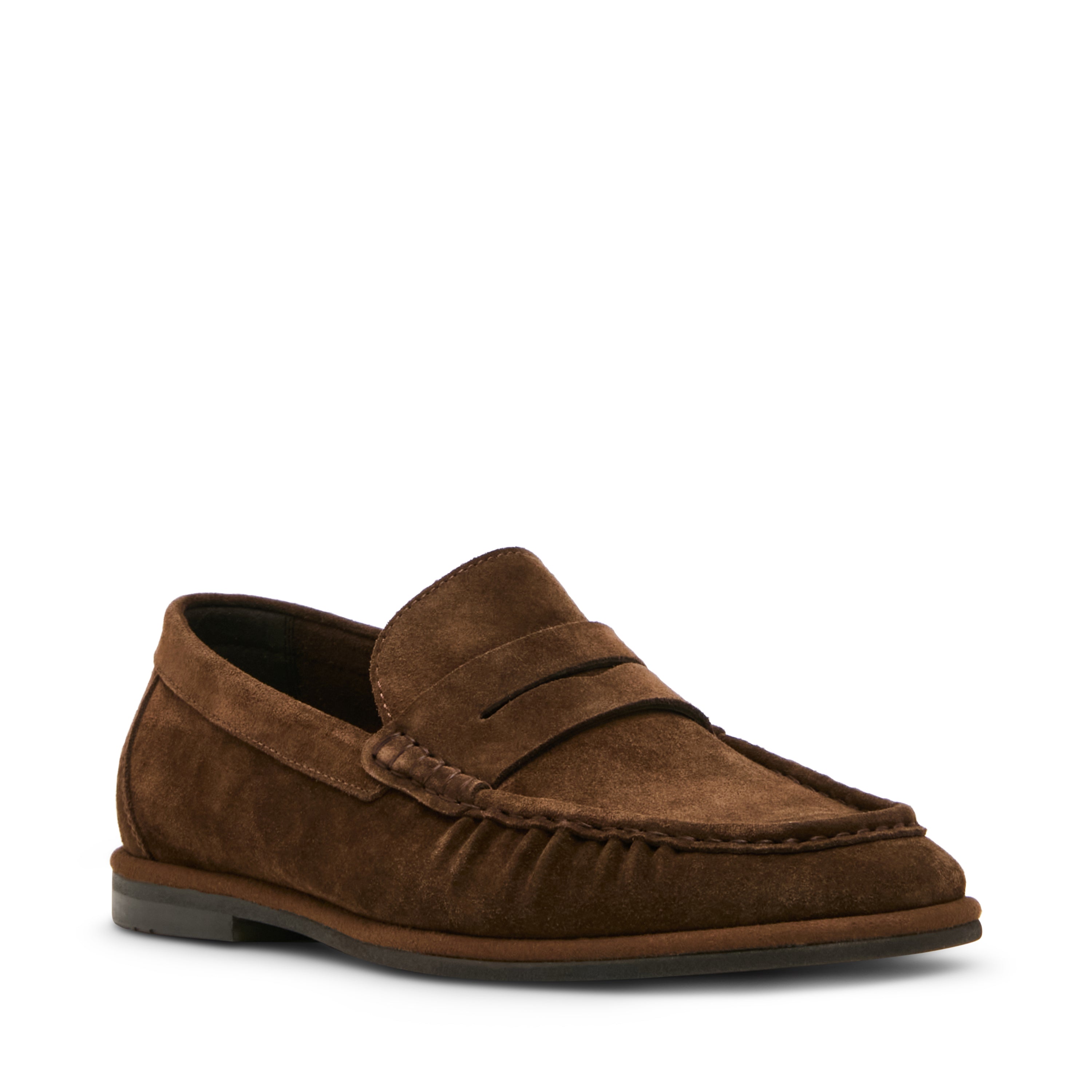 Steve Madden Derry mocassins marron daim homme