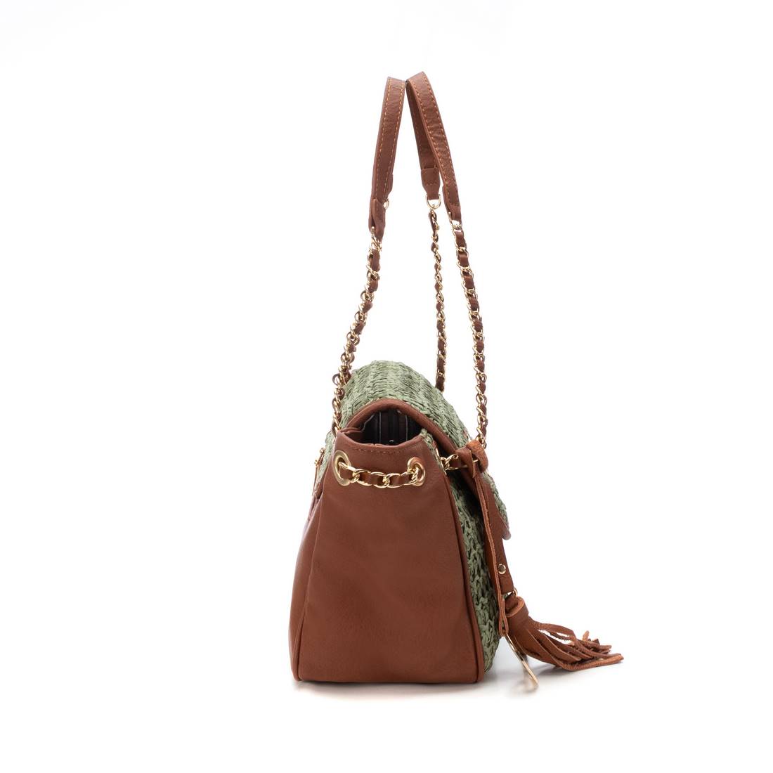 Carmela 18612703 sac vert rafia 23x37x12 cm