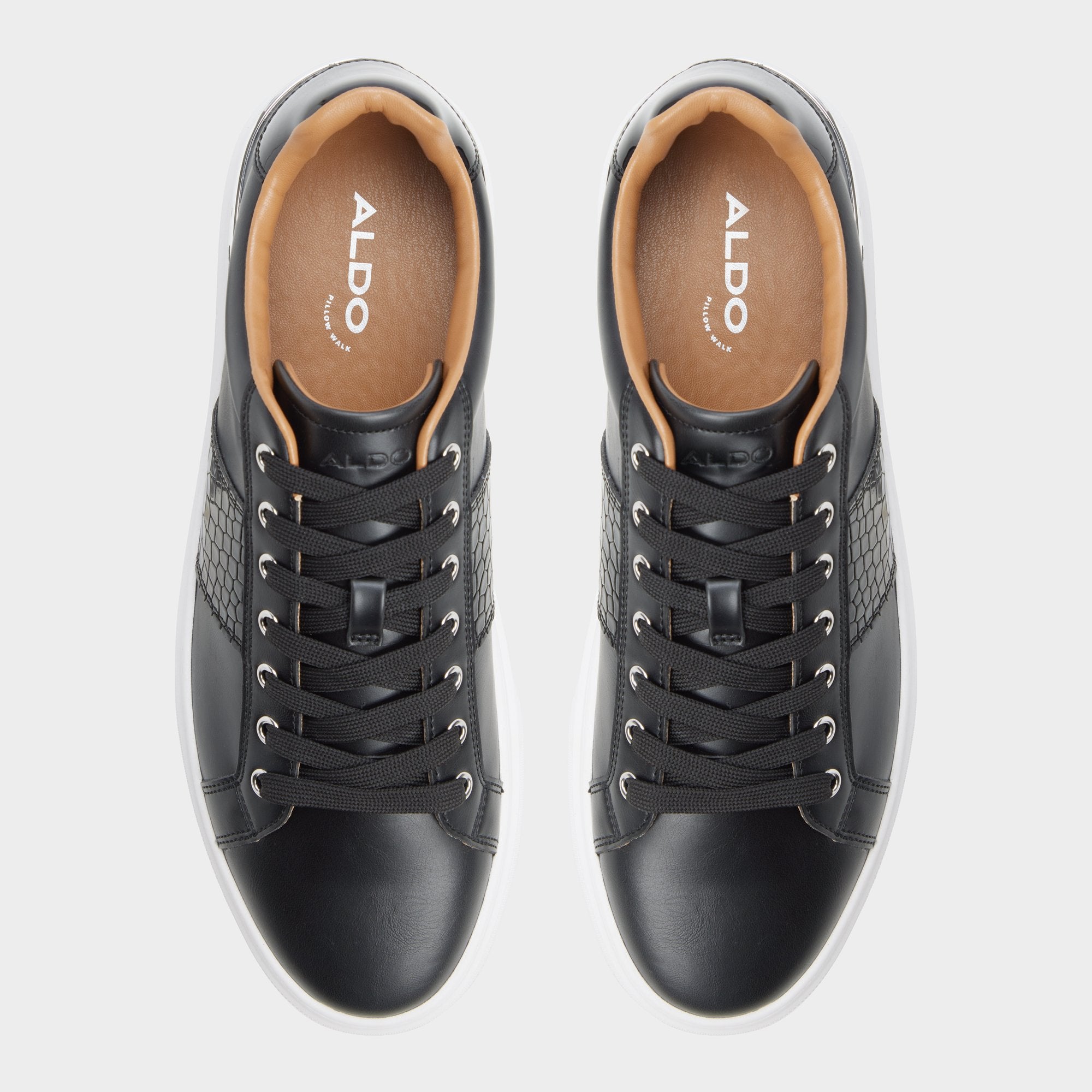 ALDO Jaxton baskets basses noires confort