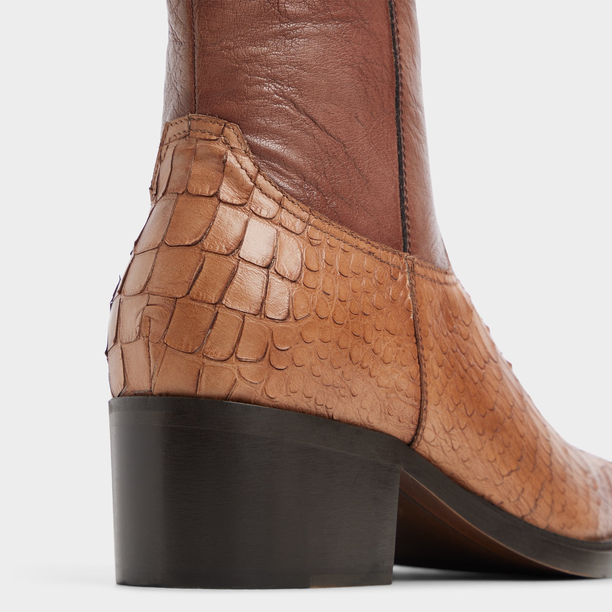 ALDO Bari bottes western homme cognac