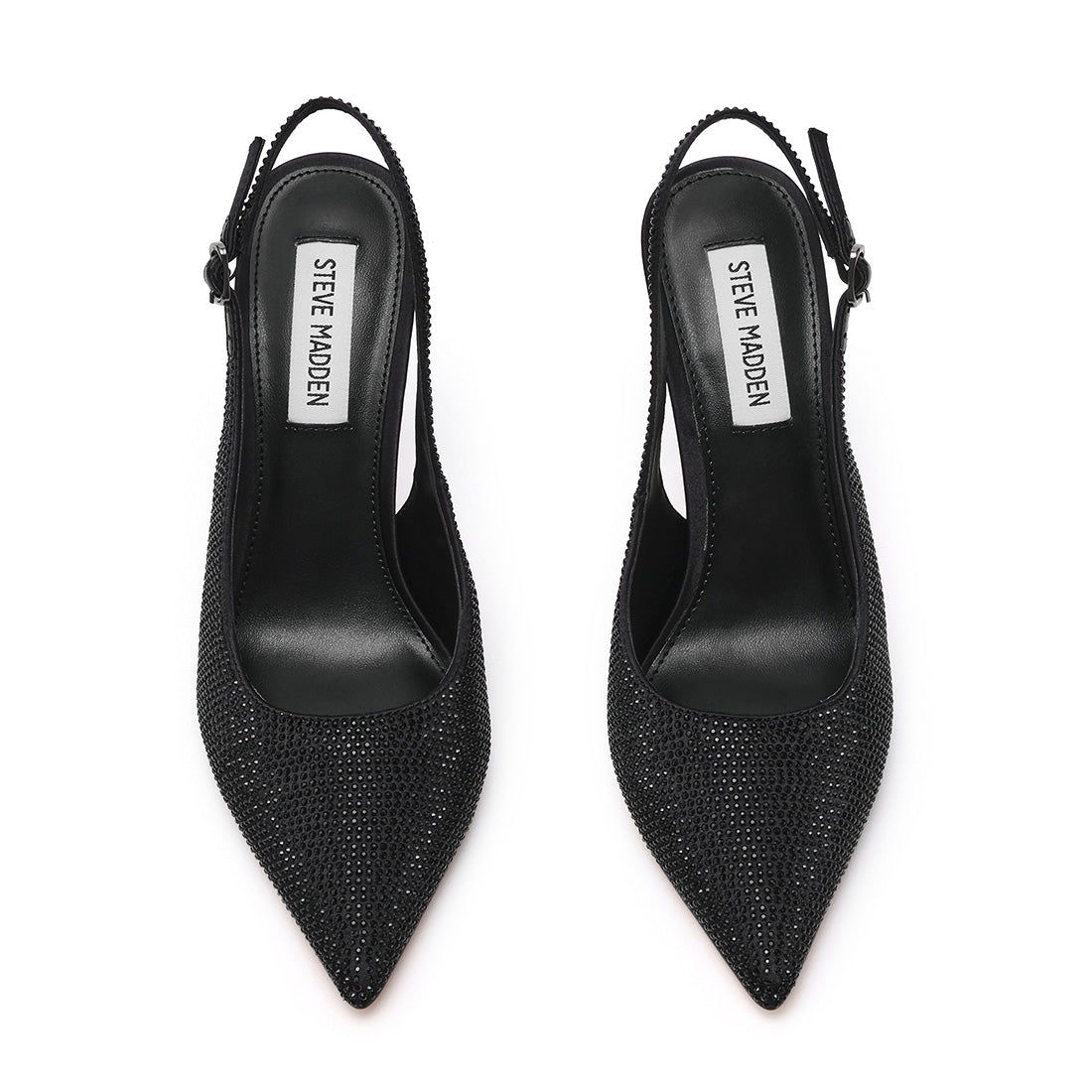 Steve Madden Tremble escarpins slingback noirs talon 10 cm