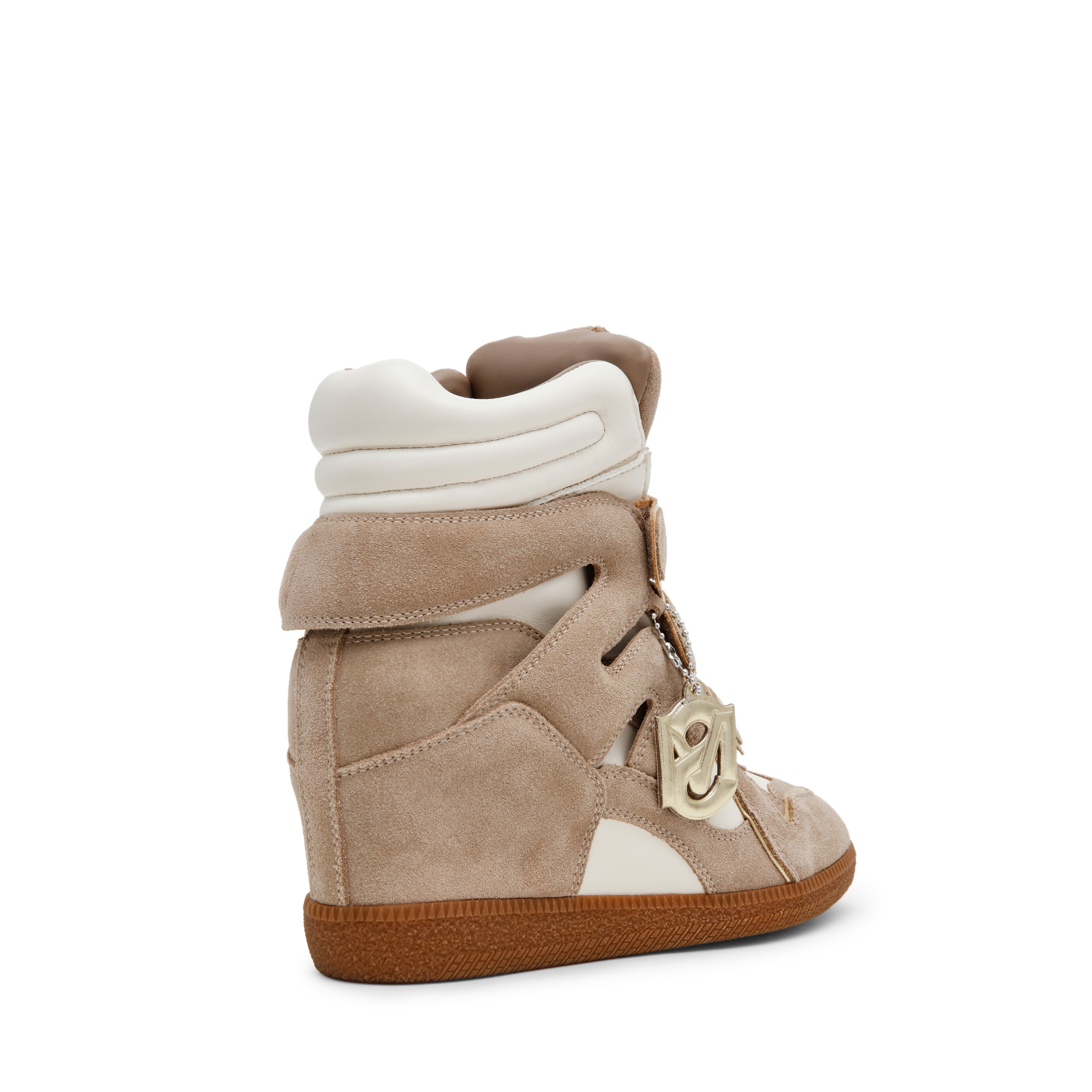 Steve Madden Mavis basket montante sable daim talon 5 cm
