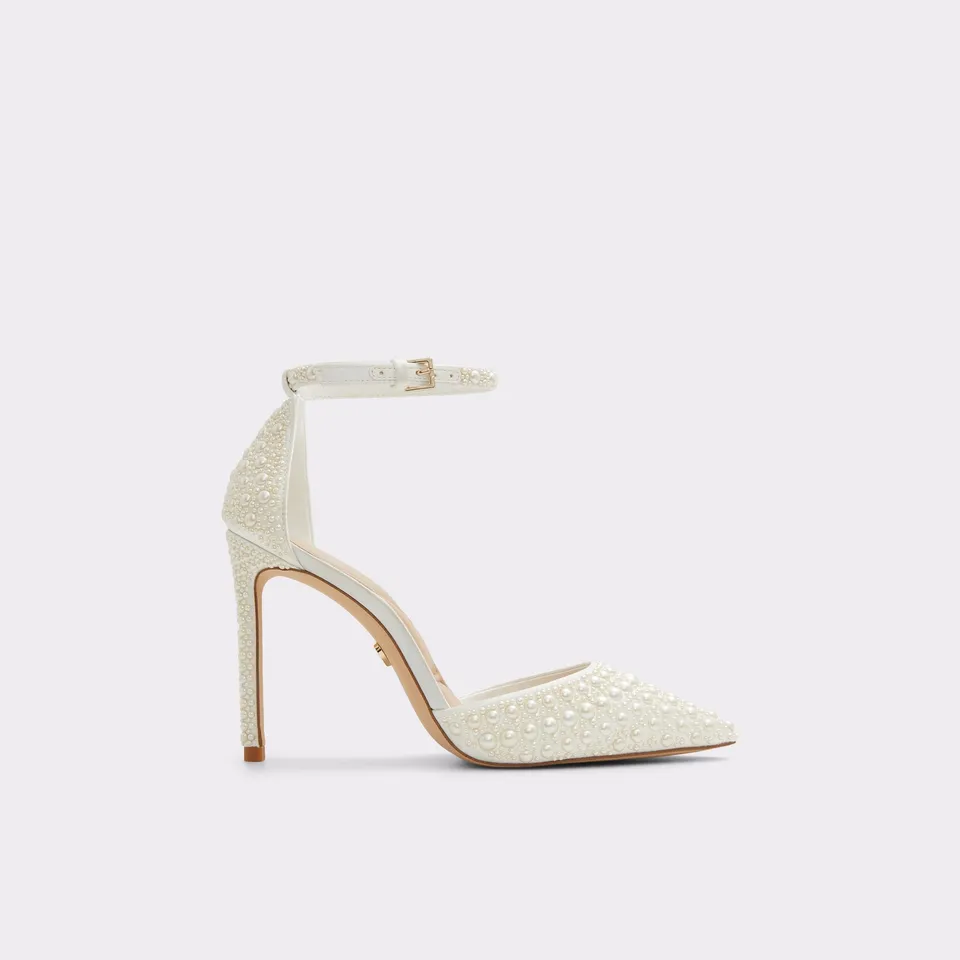 ALDO Derperla escarpins pointus à perles blanches