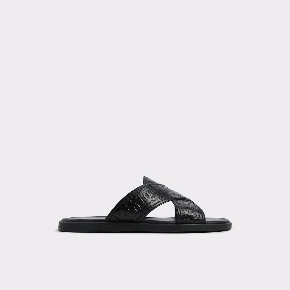ALDO Olino mules noires brides croisées