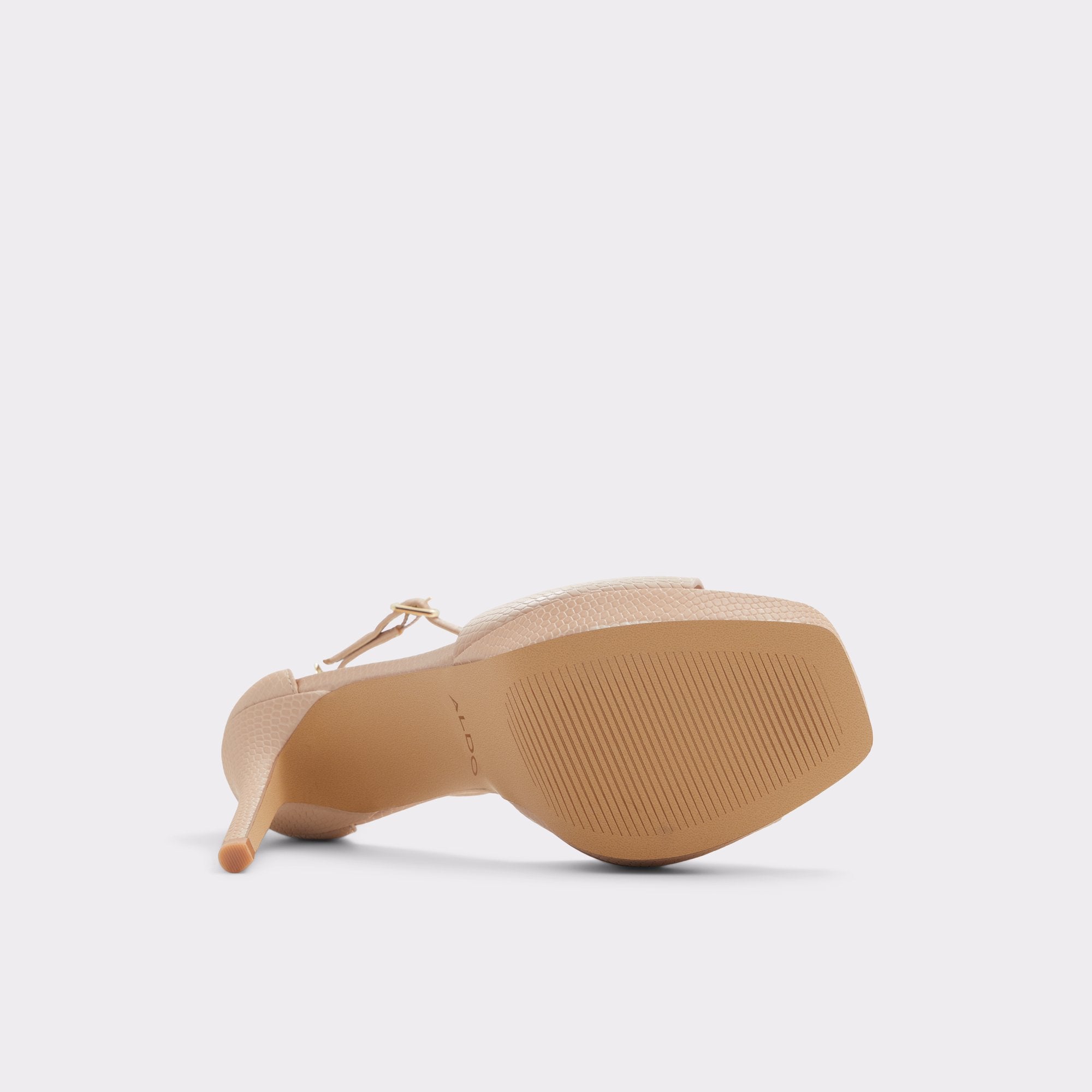 ALDO Prisilla sandales beige chaîne talon