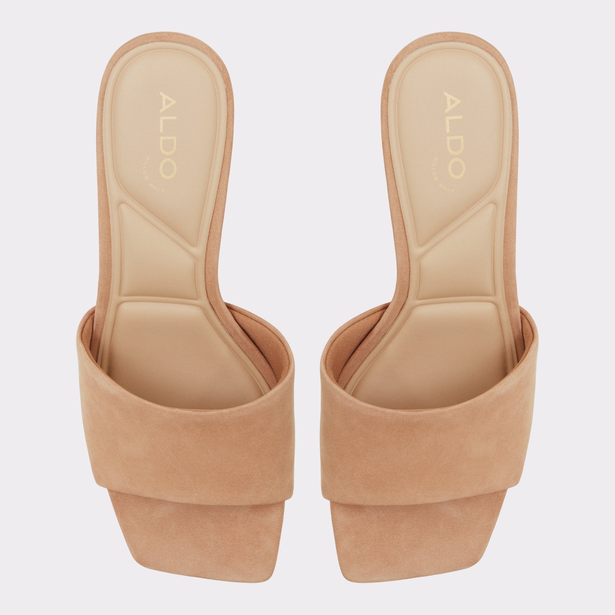 ALDO Vidish mules talon bloc marron