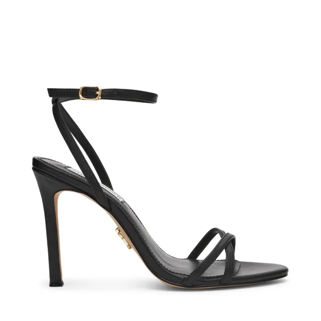 Steve Madden Jypsey-Cn sandale noir cuir talon 8 cm