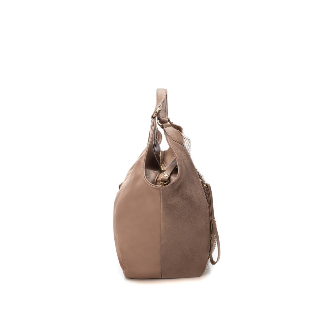 Carmela 18614903 sac épaule marron cuir véritable