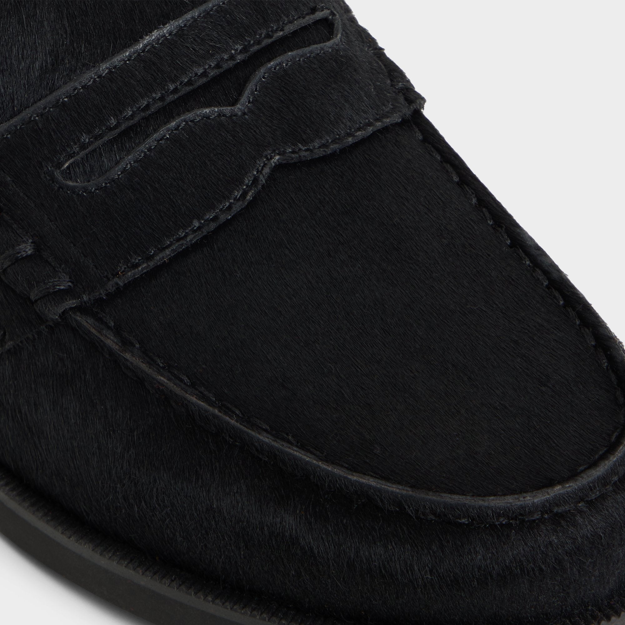 ALDO Corbin mocassins cuir façon poulain