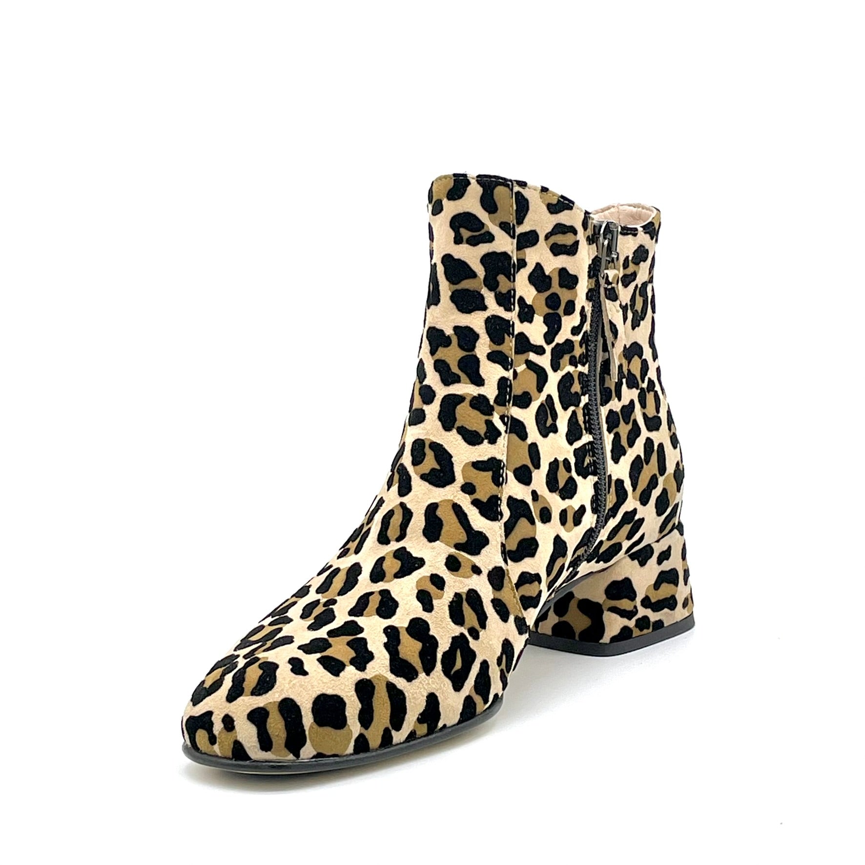 Elata 55546 bottine daim imprimé talon 3,5 cm pointure 37