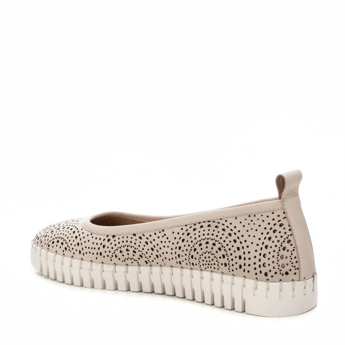 Carmela 16230201 ballerines cuir beige ajourées