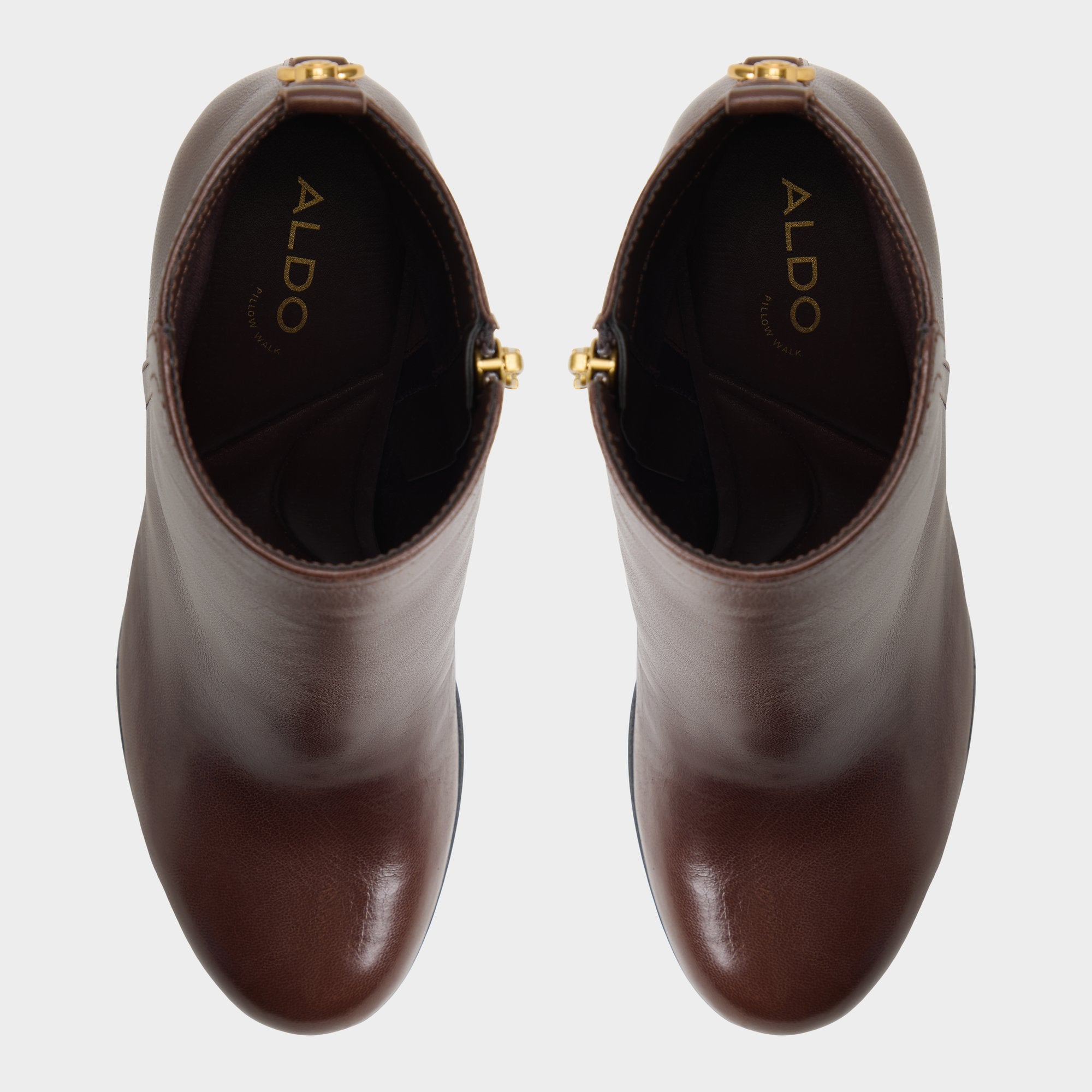 ALDO Noemia bottine marron talon bloc