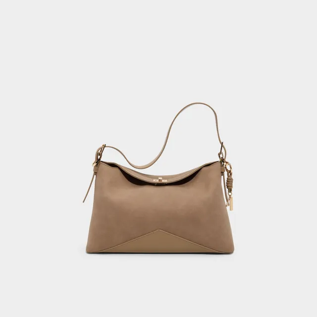 ALDO Jacqq sac épaule beige suède