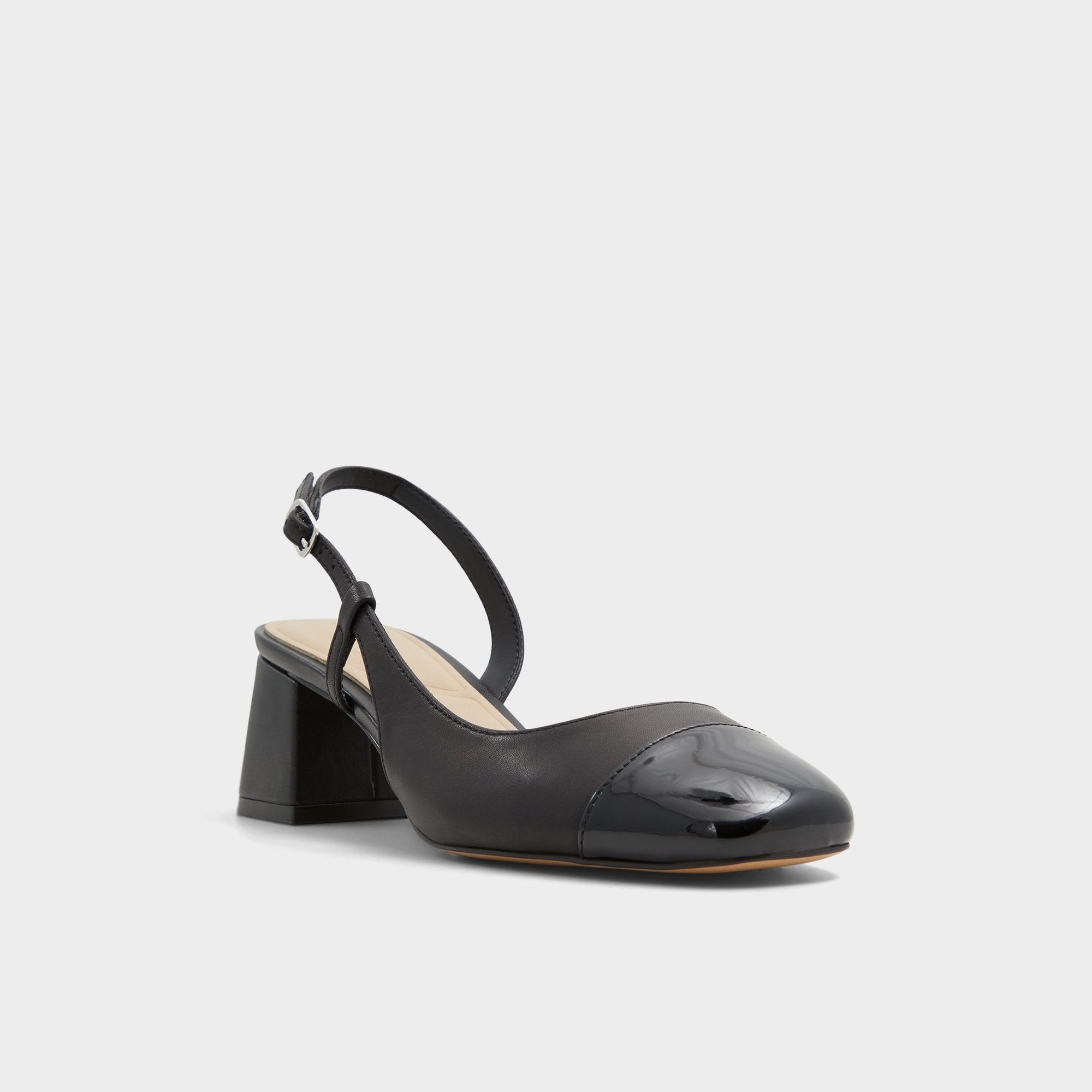 ALDO Bialle escarpins slingback petit talon noir