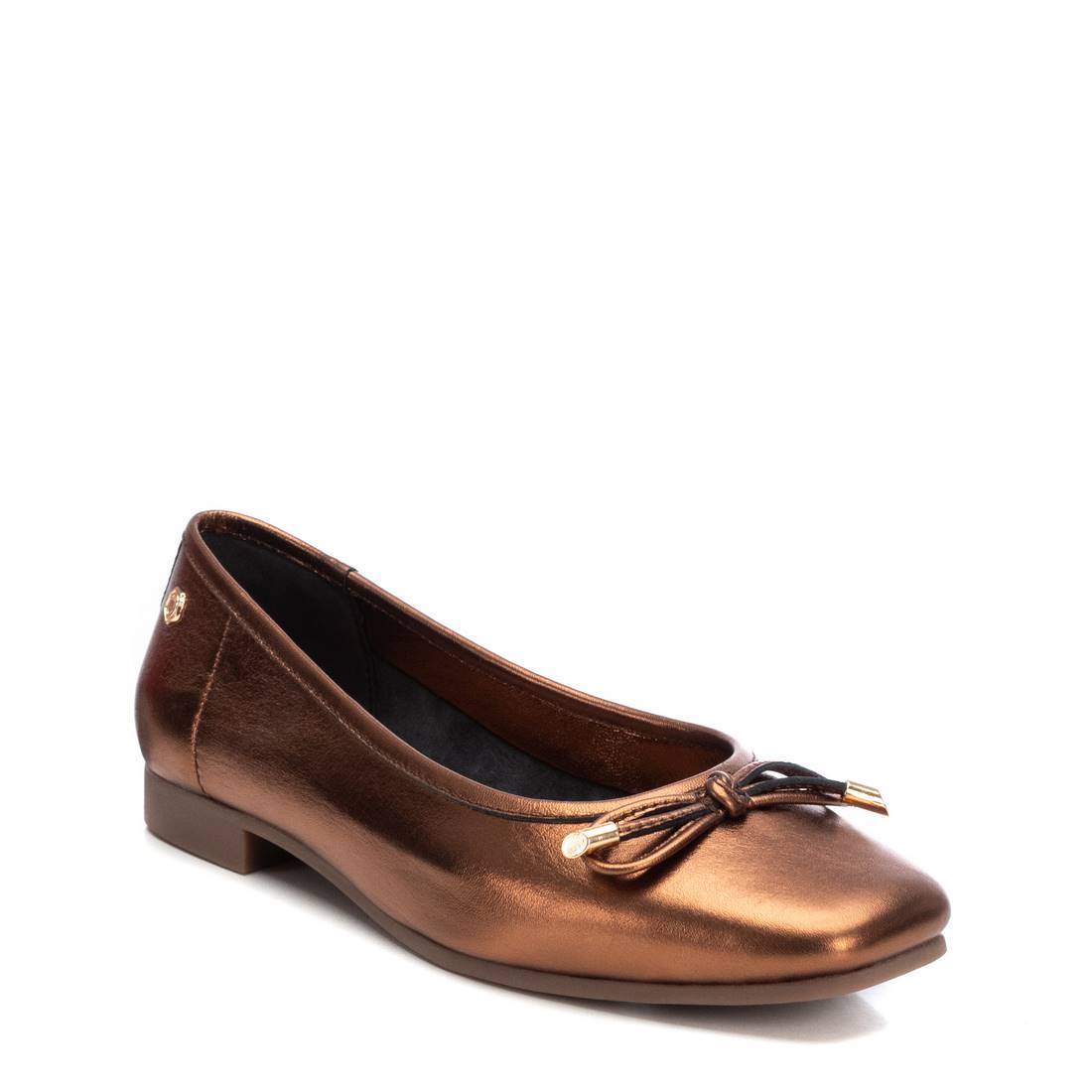 Carmela 16179107 ballerine dorée cuir plat