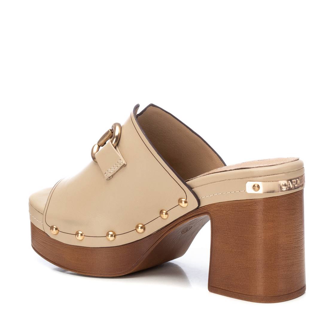 Carmela 16147903 sandale femme cuir marron talon 10 cm