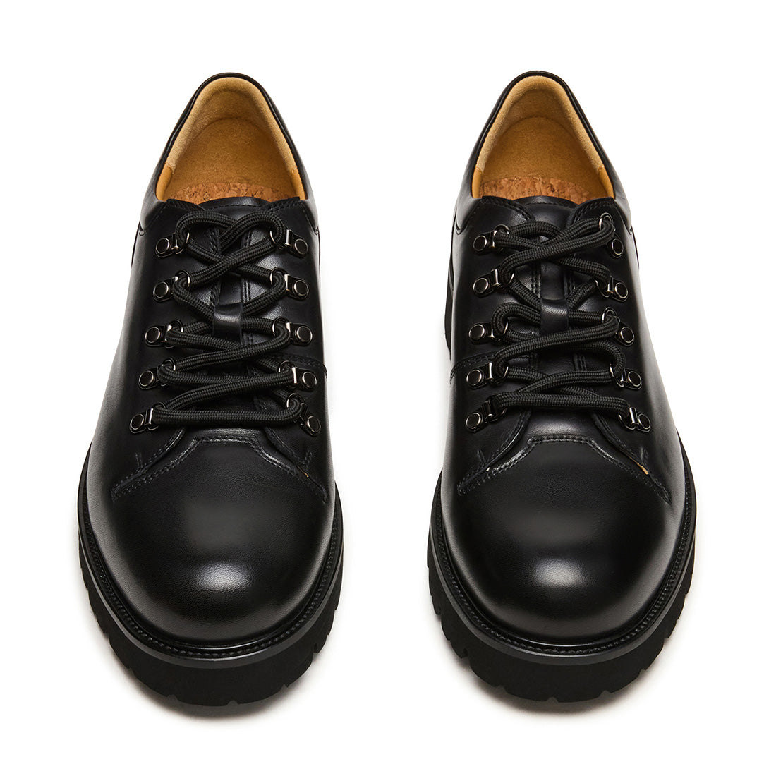 Steve Madden Turbo chaussures plates cuir noir