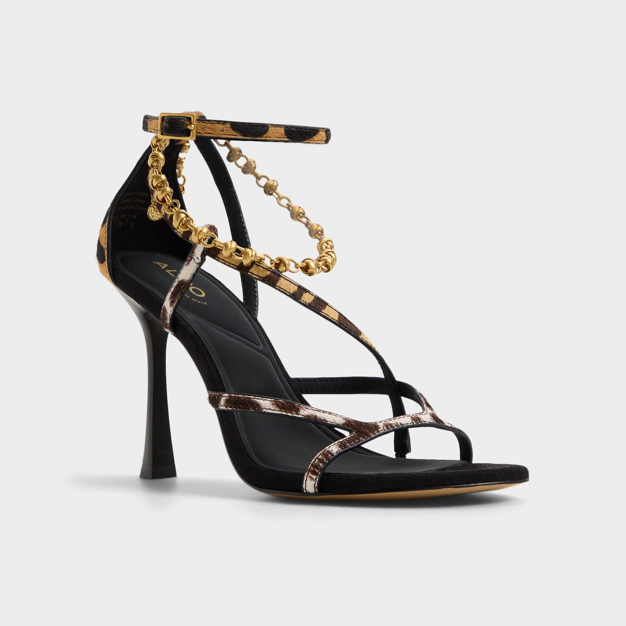 ALDO Stayzie bottines brides imprimé animal femme
