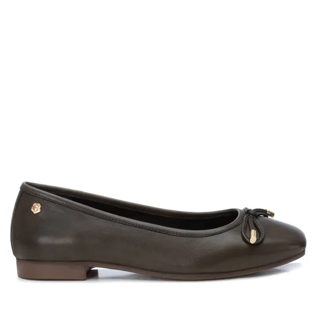 Carmela 16179106 ballerine cuir vert talon plat