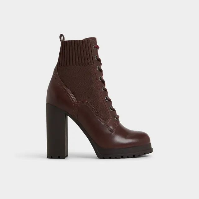 ALDO Rebellious baskets montantes marron semelle crantée