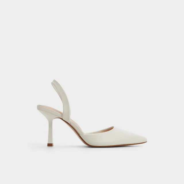 ALDO Brusanti escarpins blancs talon