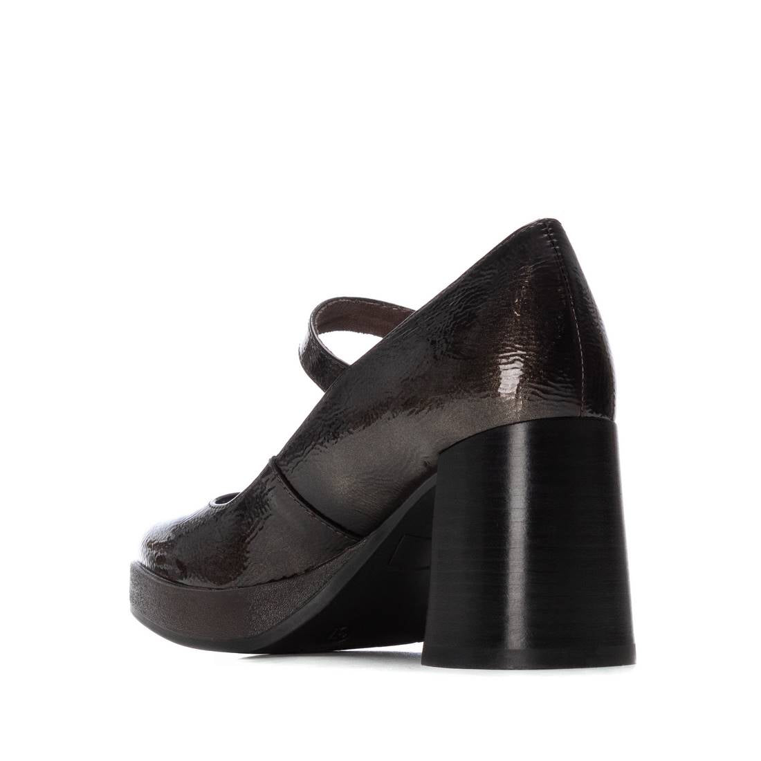 Carmela 16253502 escarpins vernis gris talon haut