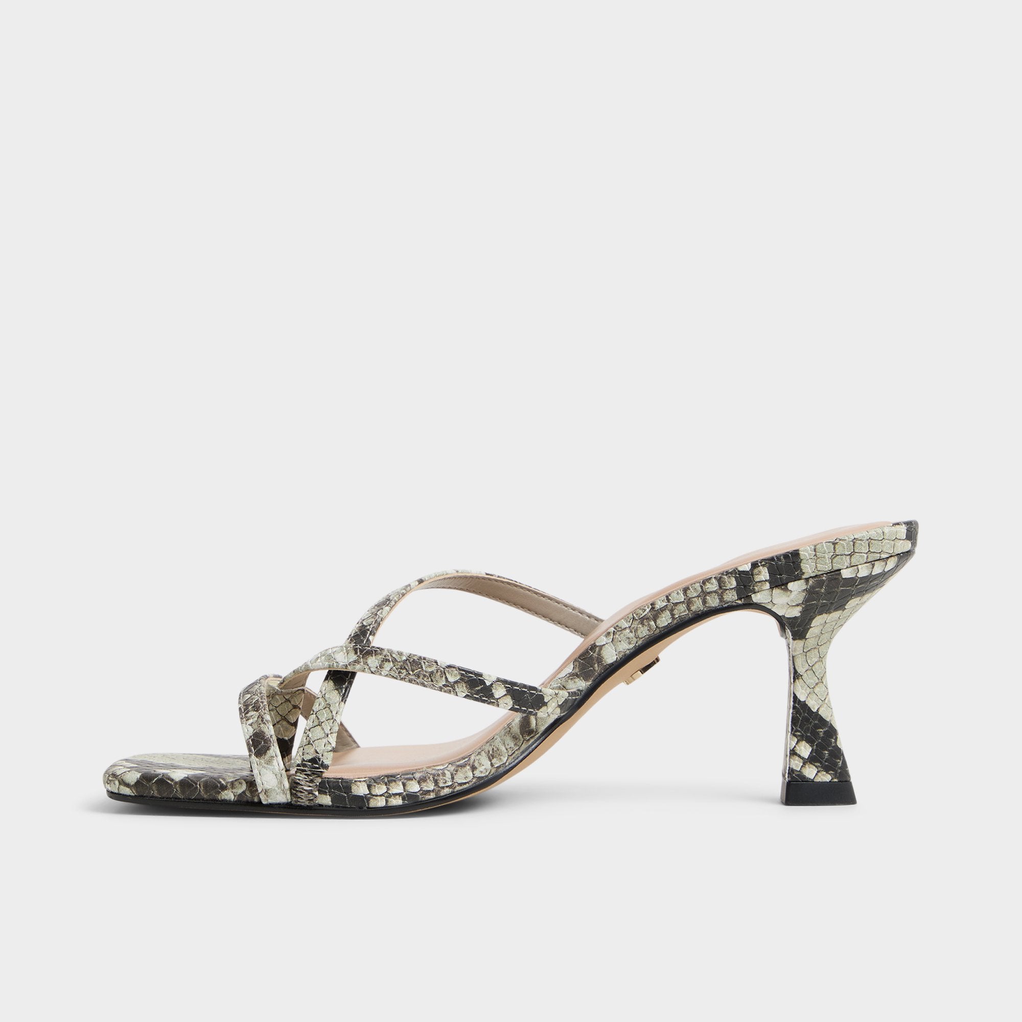ALDO Calypsa sandales à talons brides blanches
