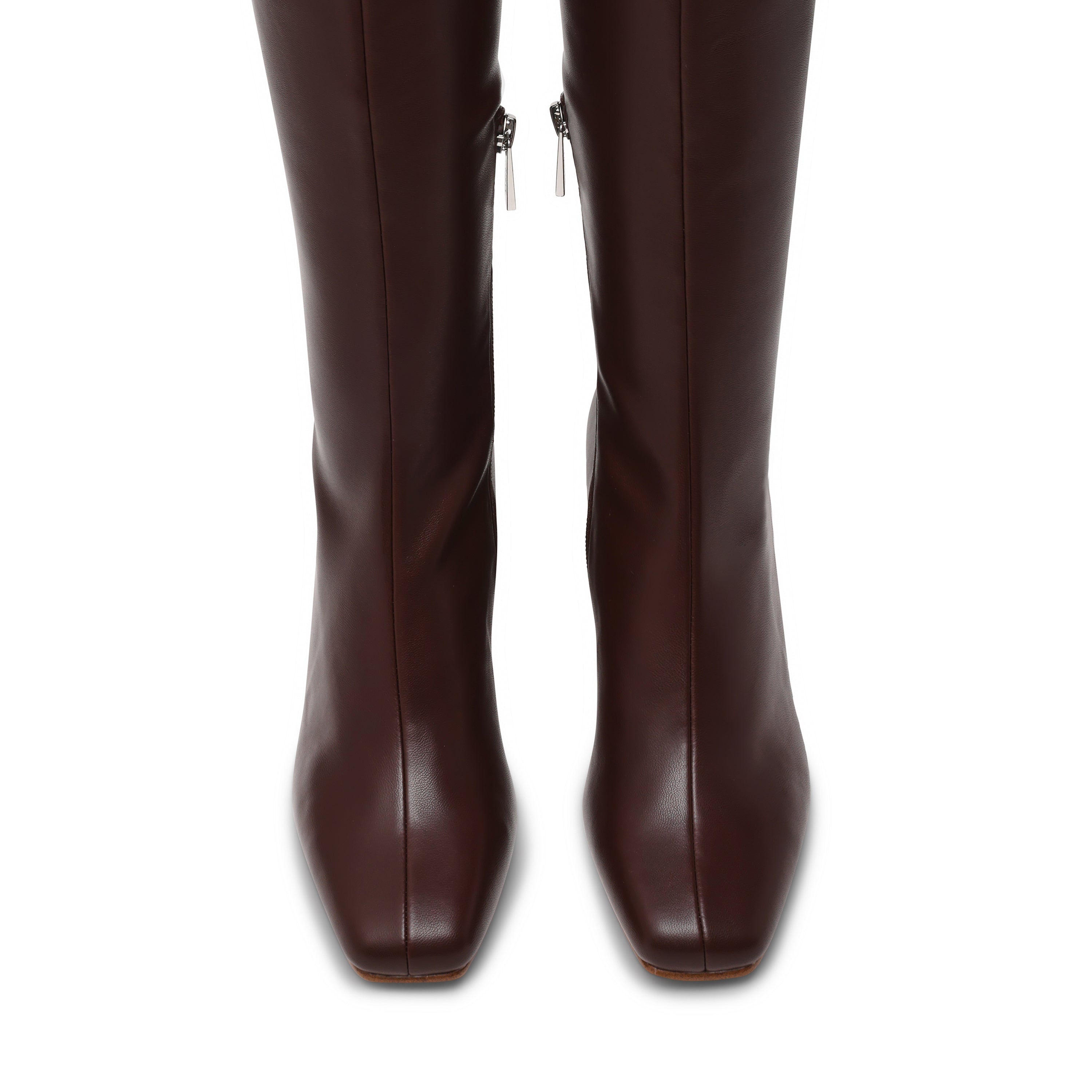 Steve Madden Hauler bottes marron café talon 7 cm