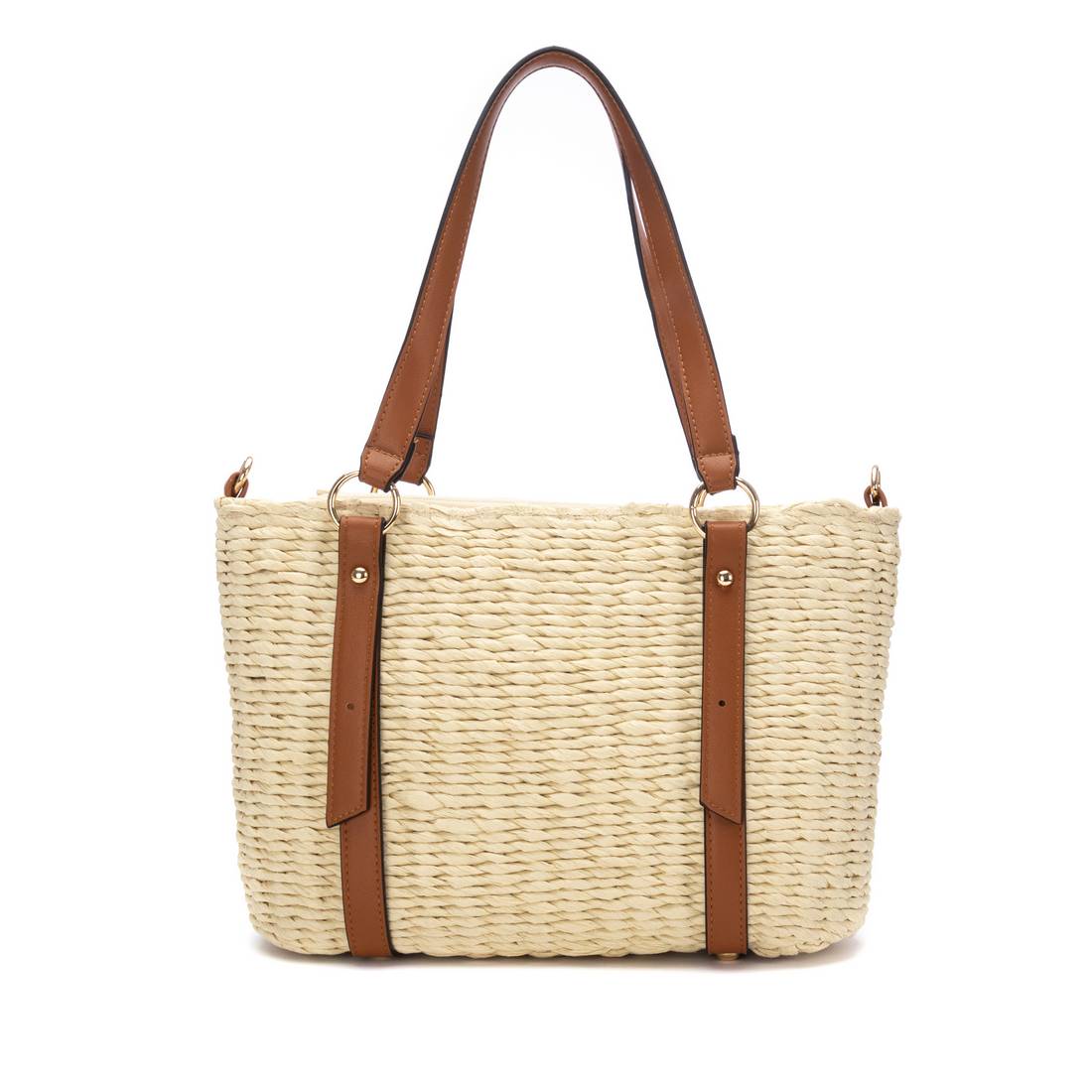 Carmela 18622101 sac femme raphia beige bandoulière
