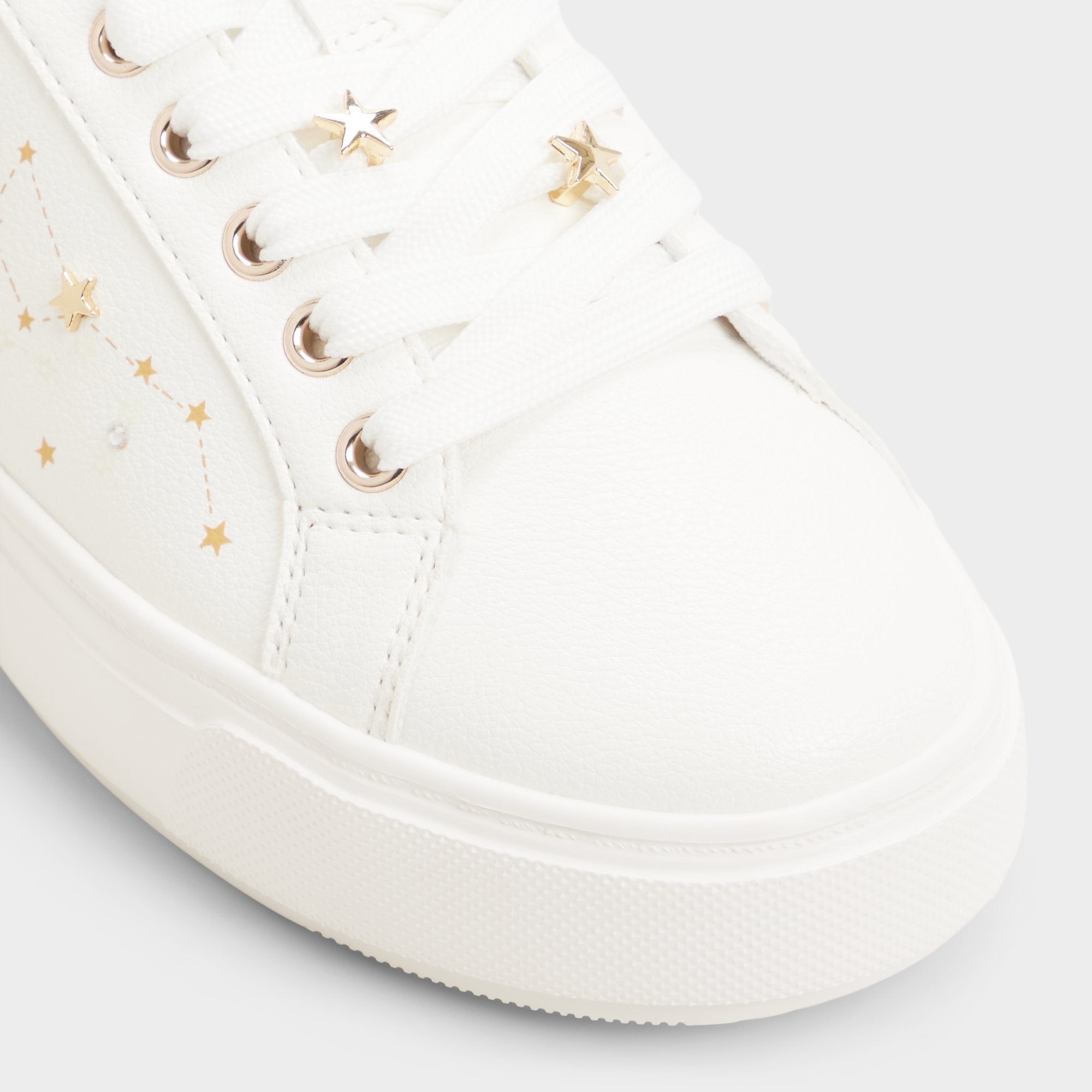 ALDO Starbright escarpins blancs talon mesuré