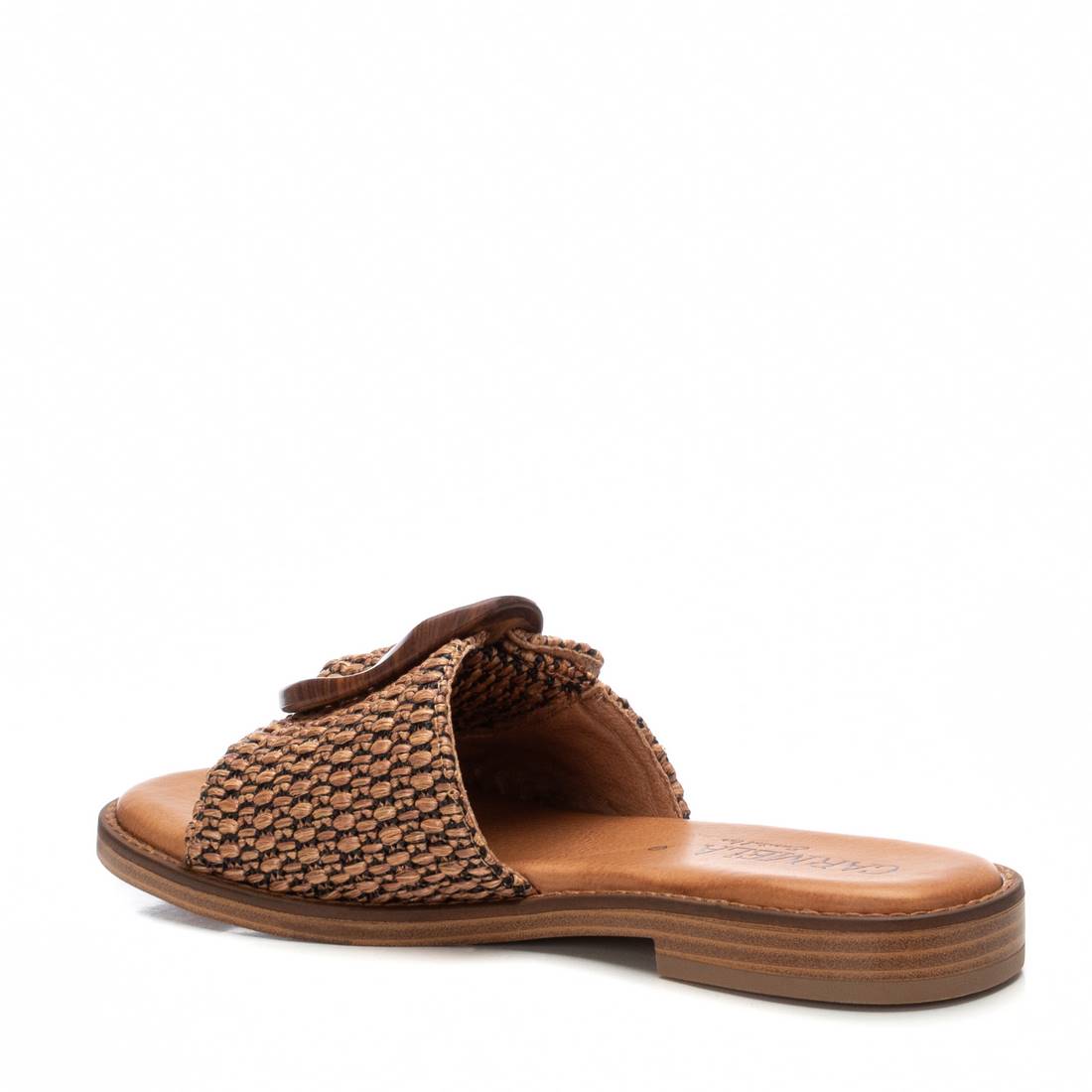 Carmela 16241503 sandale camel raphia talon bas