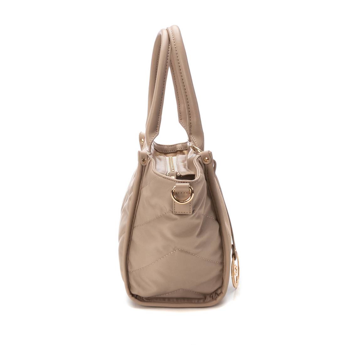 Carmela 18614102 sac épaule textile beige 22x36