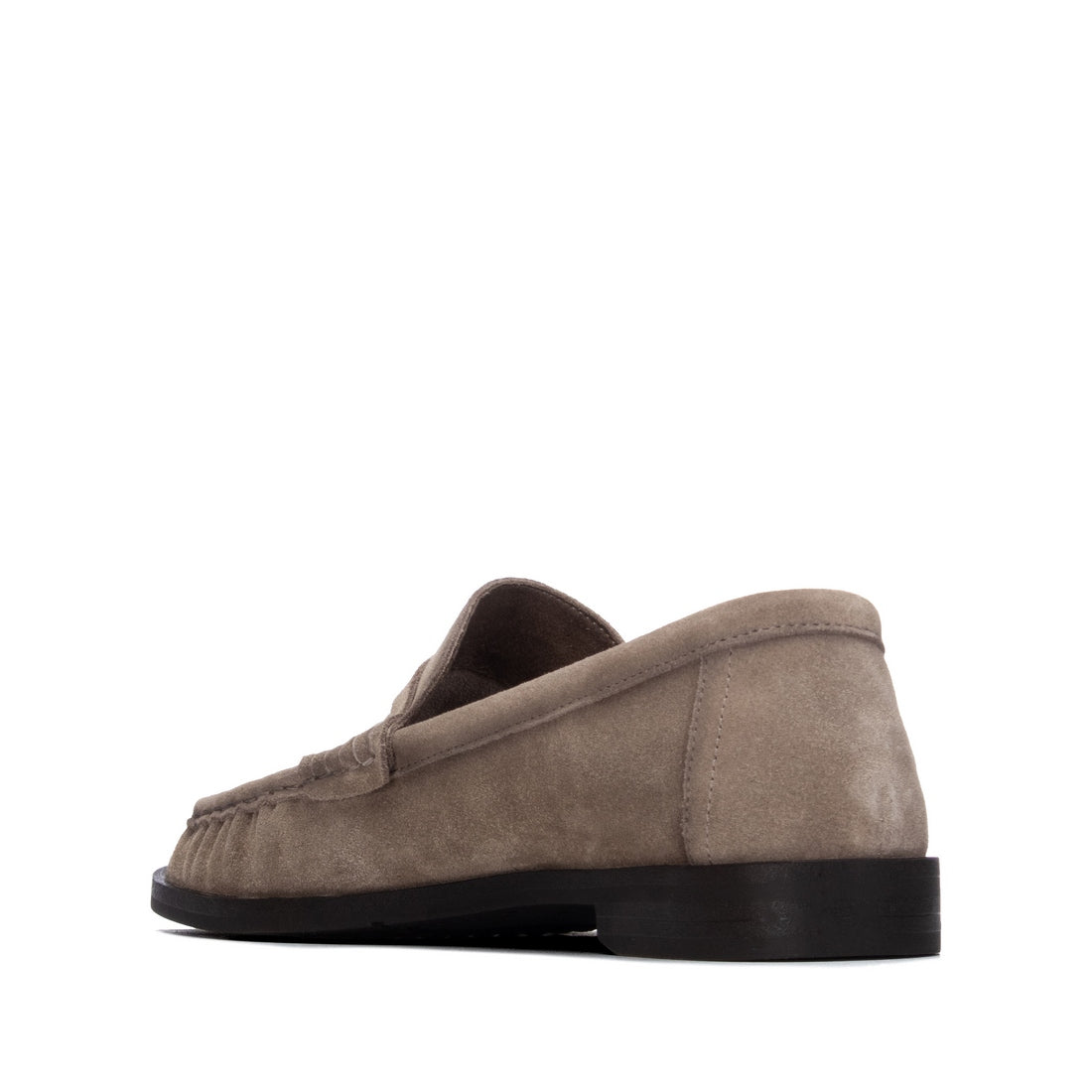 Carmela 16438903 mocassins femme marron cuir velours