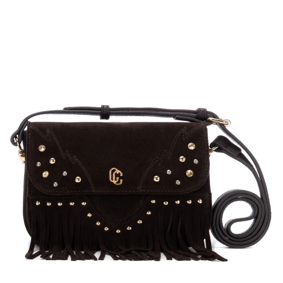 Carmela 18623802 sac bandoulière marron serrage